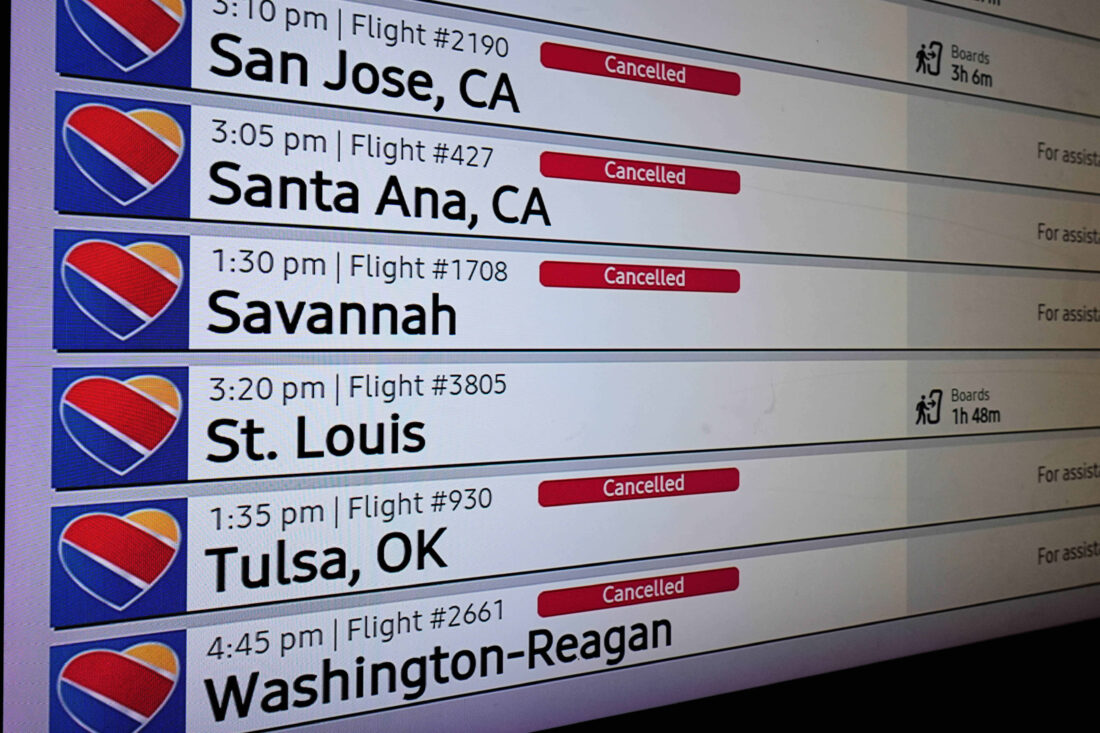 More than 10,000 flights canceled as massive winter storm sweeps across ...